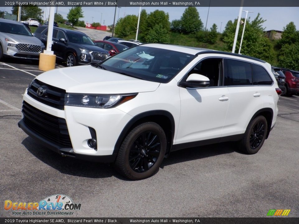 2019 Toyota Highlander SE AWD Blizzard Pearl White / Black Photo #6