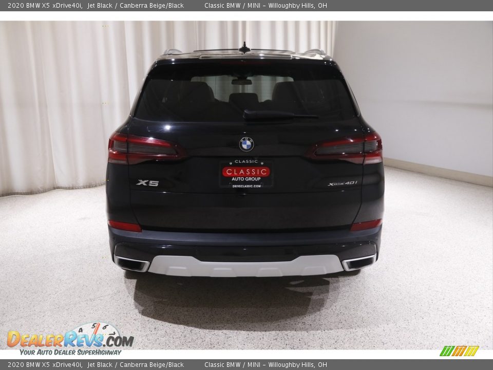 2020 BMW X5 xDrive40i Jet Black / Canberra Beige/Black Photo #22