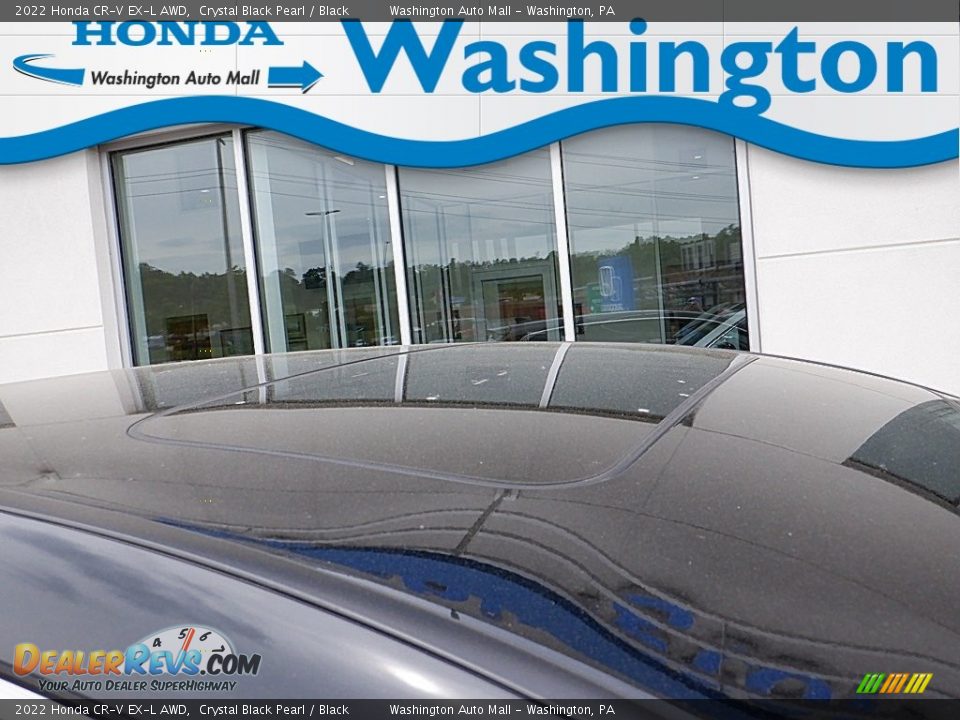 2022 Honda CR-V EX-L AWD Crystal Black Pearl / Black Photo #4