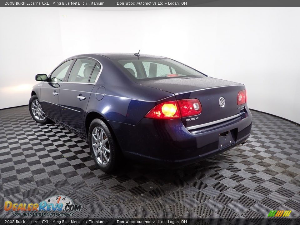 2008 Buick Lucerne CXL Ming Blue Metallic / Titanium Photo #4