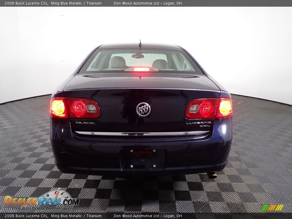 2008 Buick Lucerne CXL Ming Blue Metallic / Titanium Photo #5