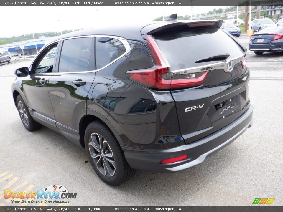 2022 Honda CR-V EX-L AWD Crystal Black Pearl / Black Photo #8