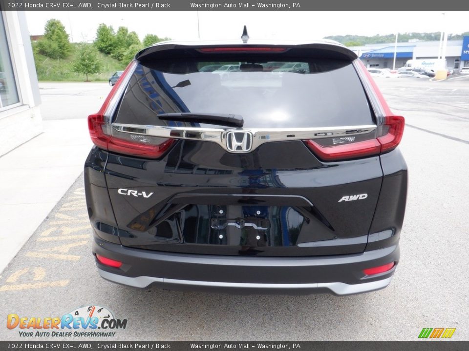 2022 Honda CR-V EX-L AWD Crystal Black Pearl / Black Photo #9