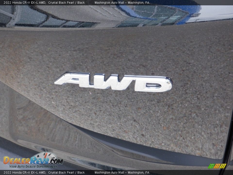 2022 Honda CR-V EX-L AWD Crystal Black Pearl / Black Photo #11
