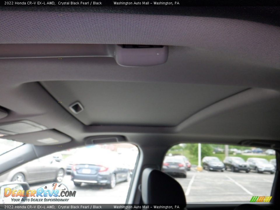 2022 Honda CR-V EX-L AWD Crystal Black Pearl / Black Photo #12