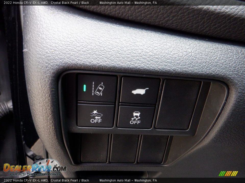 2022 Honda CR-V EX-L AWD Crystal Black Pearl / Black Photo #16