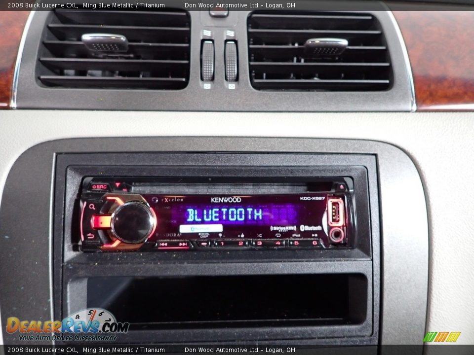 2008 Buick Lucerne CXL Ming Blue Metallic / Titanium Photo #17