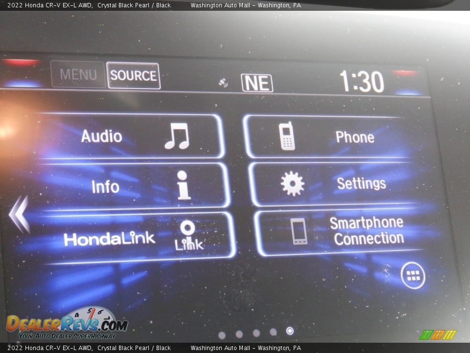 2022 Honda CR-V EX-L AWD Crystal Black Pearl / Black Photo #21