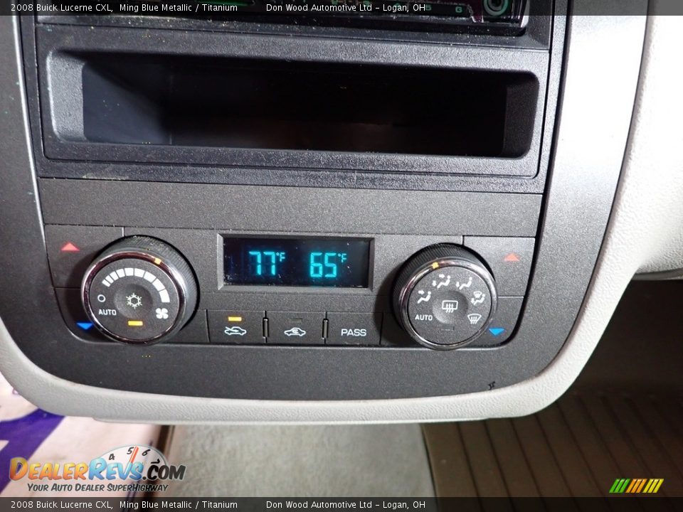 2008 Buick Lucerne CXL Ming Blue Metallic / Titanium Photo #18