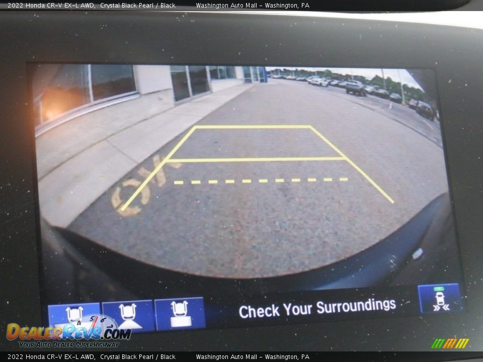 2022 Honda CR-V EX-L AWD Crystal Black Pearl / Black Photo #22