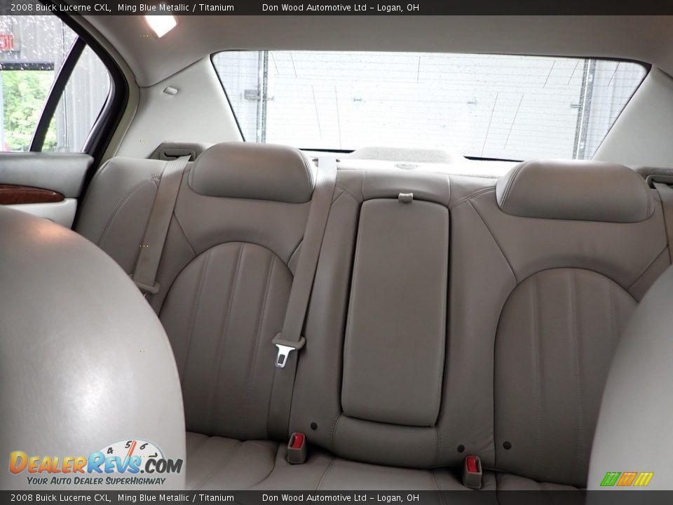 2008 Buick Lucerne CXL Ming Blue Metallic / Titanium Photo #19
