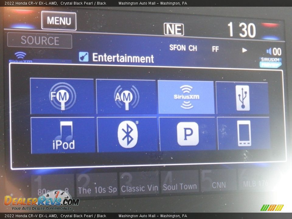 2022 Honda CR-V EX-L AWD Crystal Black Pearl / Black Photo #23