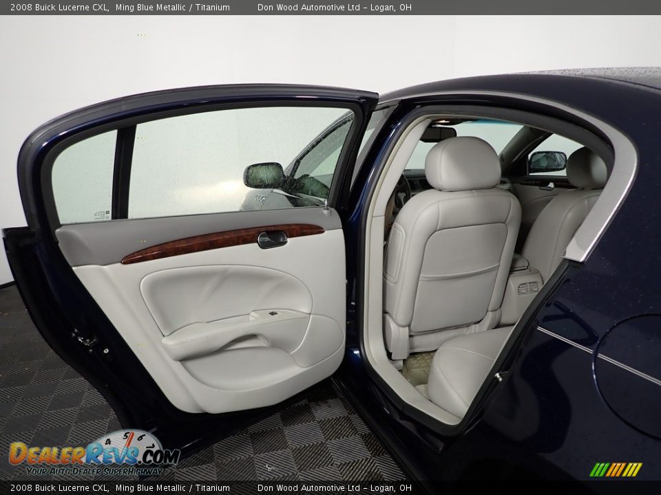 2008 Buick Lucerne CXL Ming Blue Metallic / Titanium Photo #20