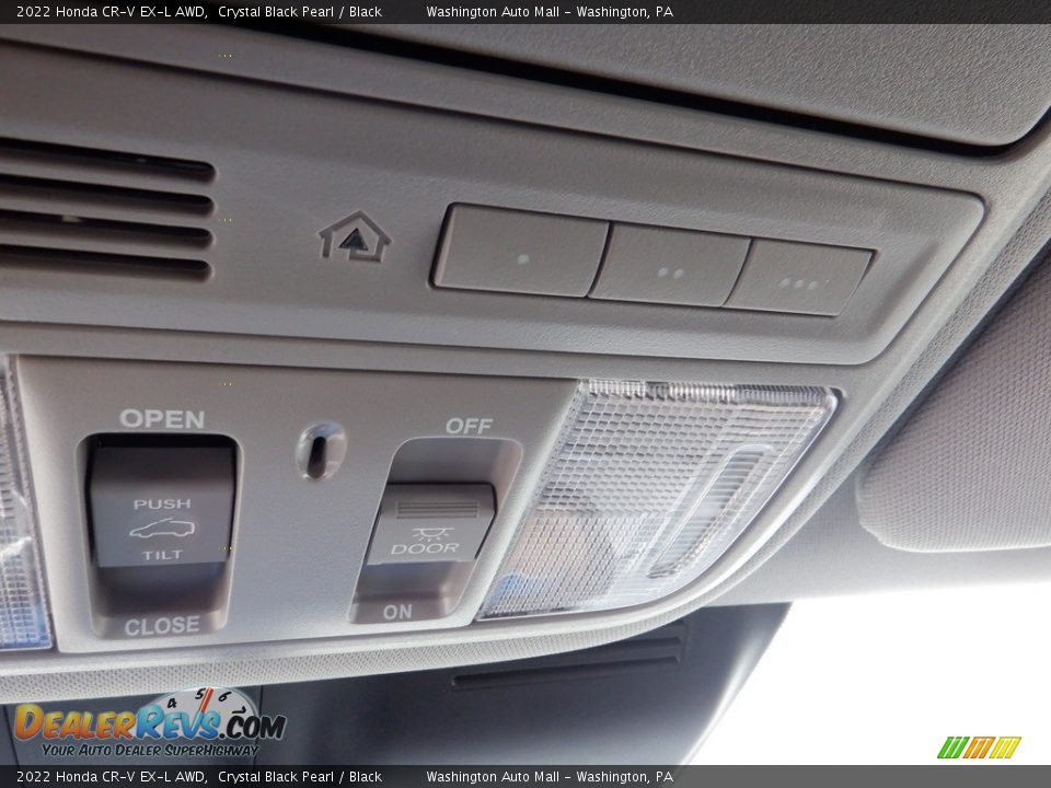 2022 Honda CR-V EX-L AWD Crystal Black Pearl / Black Photo #24