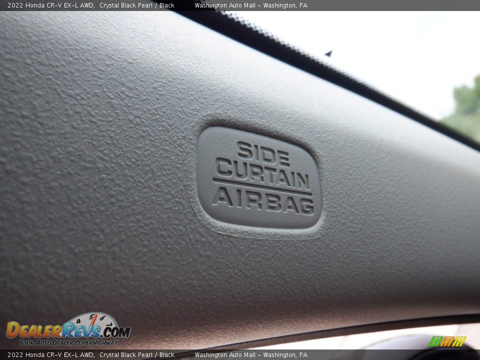 2022 Honda CR-V EX-L AWD Crystal Black Pearl / Black Photo #25