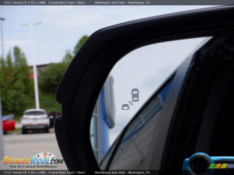 2022 Honda CR-V EX-L AWD Crystal Black Pearl / Black Photo #28