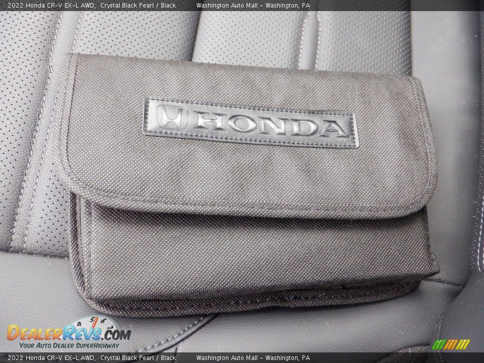 2022 Honda CR-V EX-L AWD Crystal Black Pearl / Black Photo #34