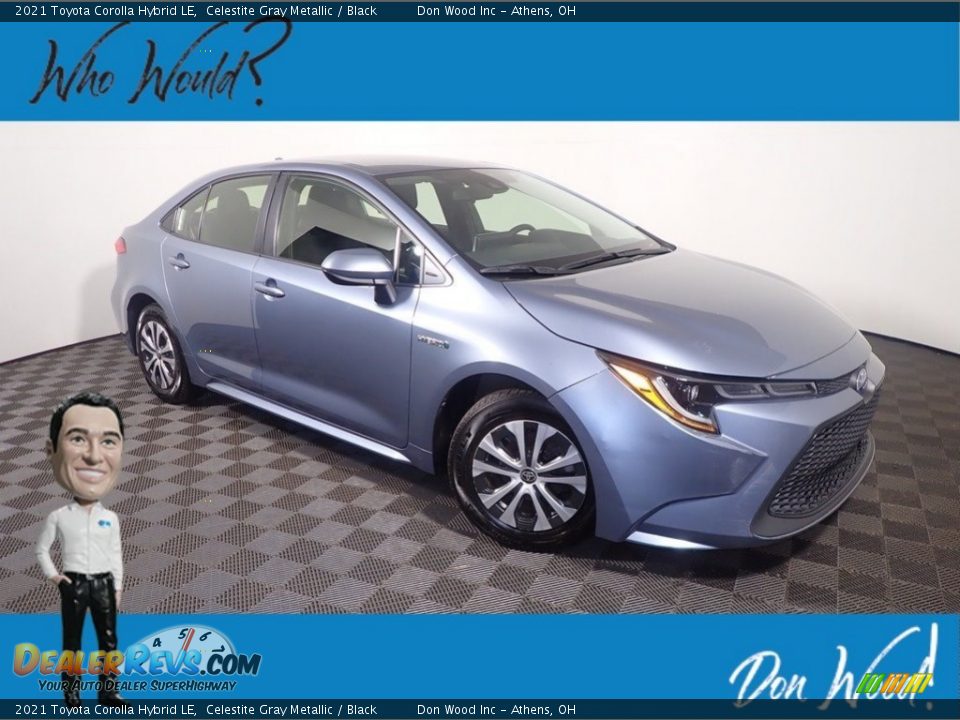 2021 Toyota Corolla Hybrid LE Celestite Gray Metallic / Black Photo #1