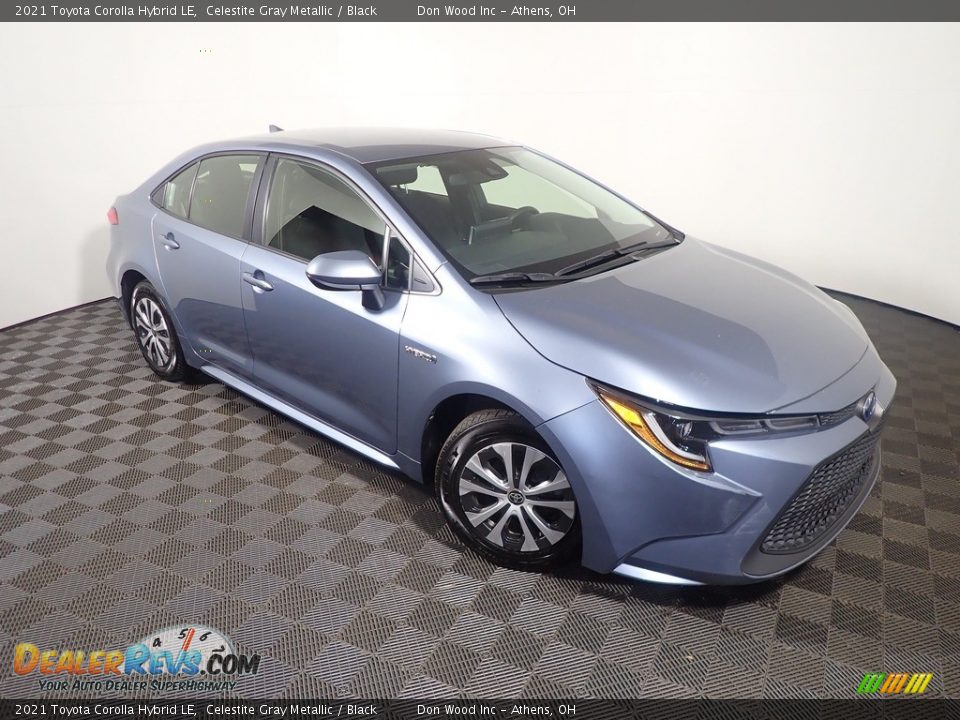 2021 Toyota Corolla Hybrid LE Celestite Gray Metallic / Black Photo #3
