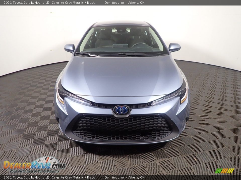 2021 Toyota Corolla Hybrid LE Celestite Gray Metallic / Black Photo #4