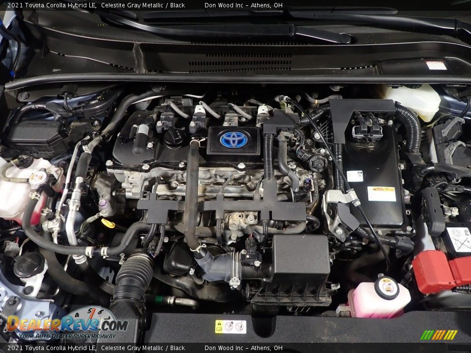 2021 Toyota Corolla Hybrid LE Celestite Gray Metallic / Black Photo #6