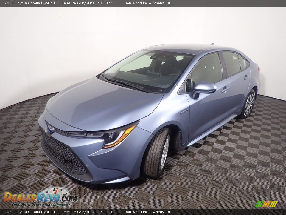 2021 Toyota Corolla Hybrid LE Celestite Gray Metallic / Black Photo #8