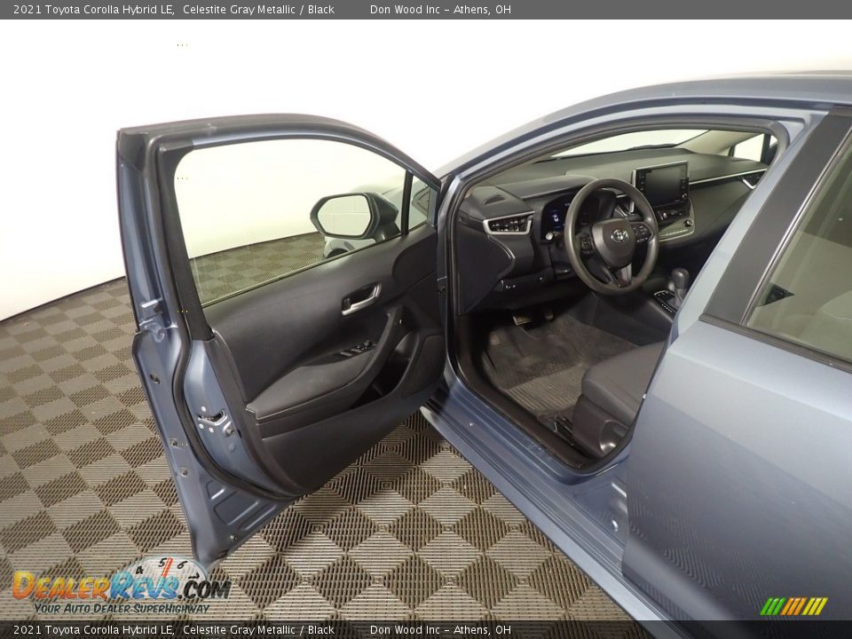 2021 Toyota Corolla Hybrid LE Celestite Gray Metallic / Black Photo #16