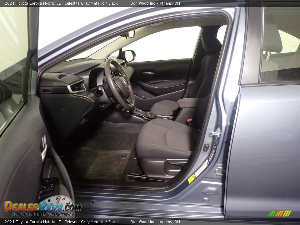 2021 Toyota Corolla Hybrid LE Celestite Gray Metallic / Black Photo #18