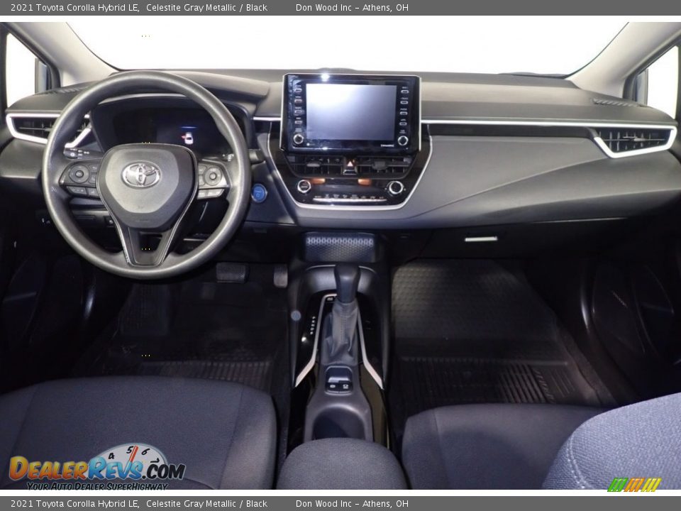 2021 Toyota Corolla Hybrid LE Celestite Gray Metallic / Black Photo #20