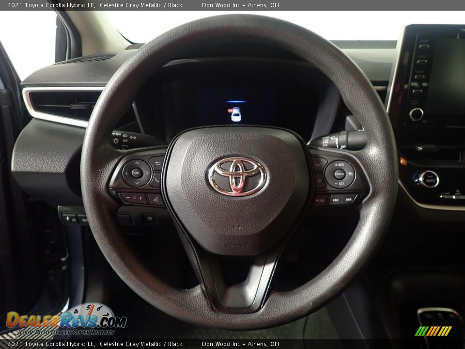 2021 Toyota Corolla Hybrid LE Celestite Gray Metallic / Black Photo #23
