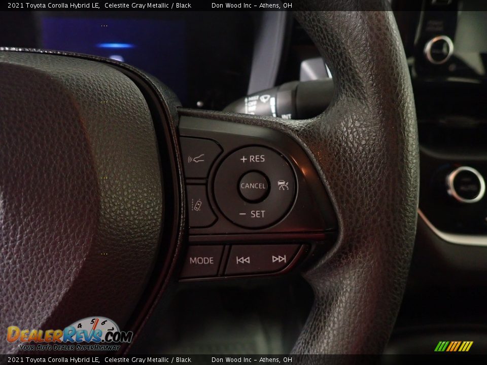 2021 Toyota Corolla Hybrid LE Celestite Gray Metallic / Black Photo #26