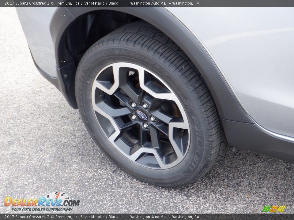 2017 Subaru Crosstrek 2.0i Premium Ice Silver Metallic / Black Photo #3