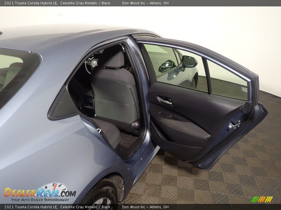 2021 Toyota Corolla Hybrid LE Celestite Gray Metallic / Black Photo #32