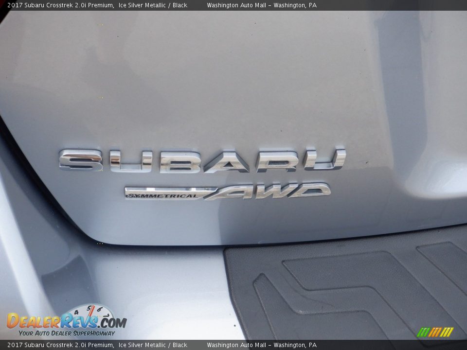 2017 Subaru Crosstrek 2.0i Premium Ice Silver Metallic / Black Photo #8