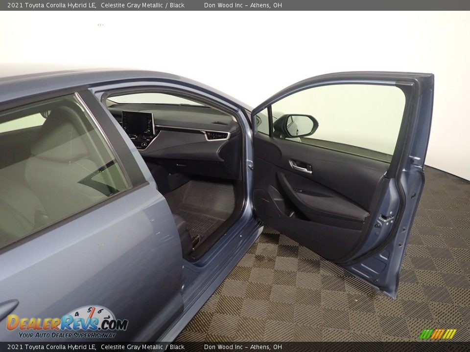 2021 Toyota Corolla Hybrid LE Celestite Gray Metallic / Black Photo #34