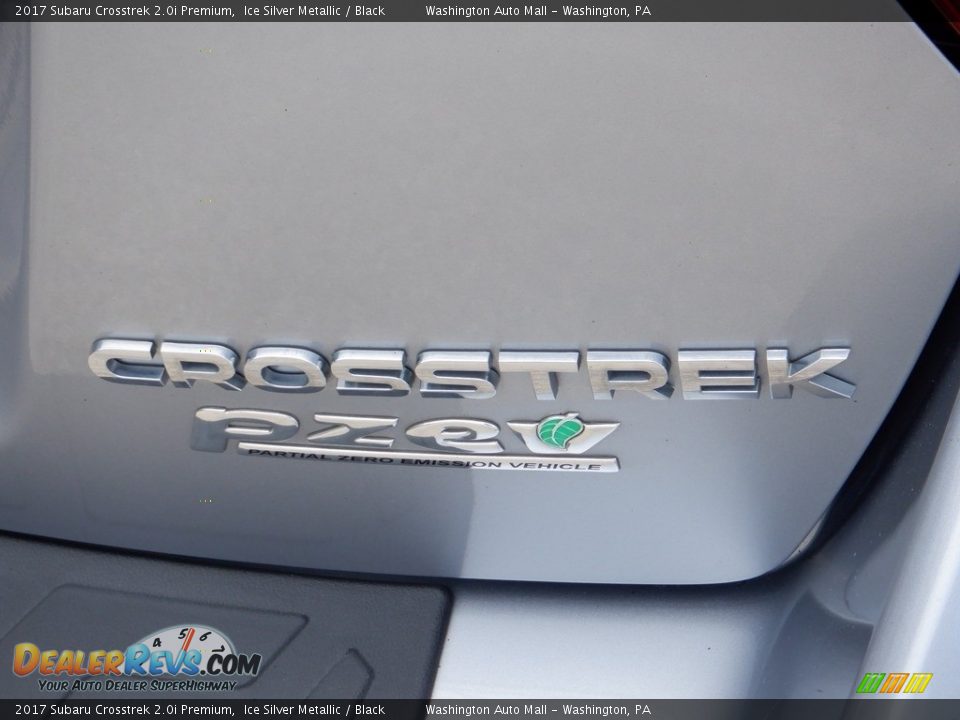 2017 Subaru Crosstrek 2.0i Premium Ice Silver Metallic / Black Photo #10