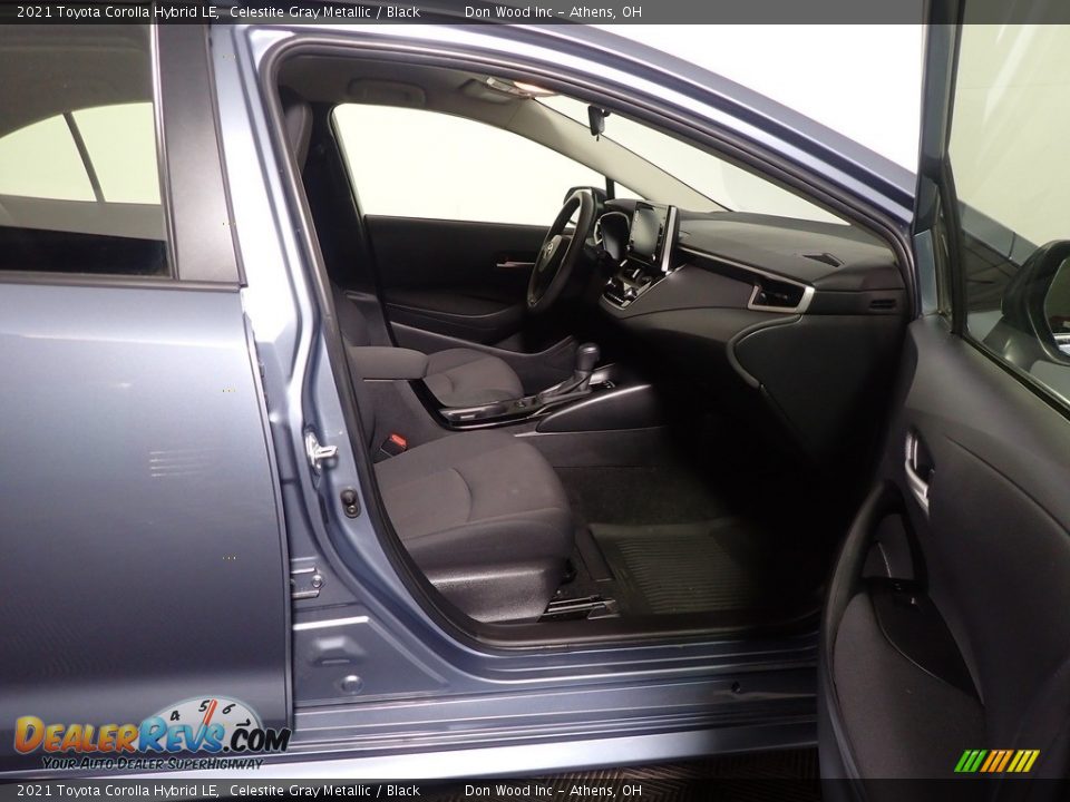 2021 Toyota Corolla Hybrid LE Celestite Gray Metallic / Black Photo #35
