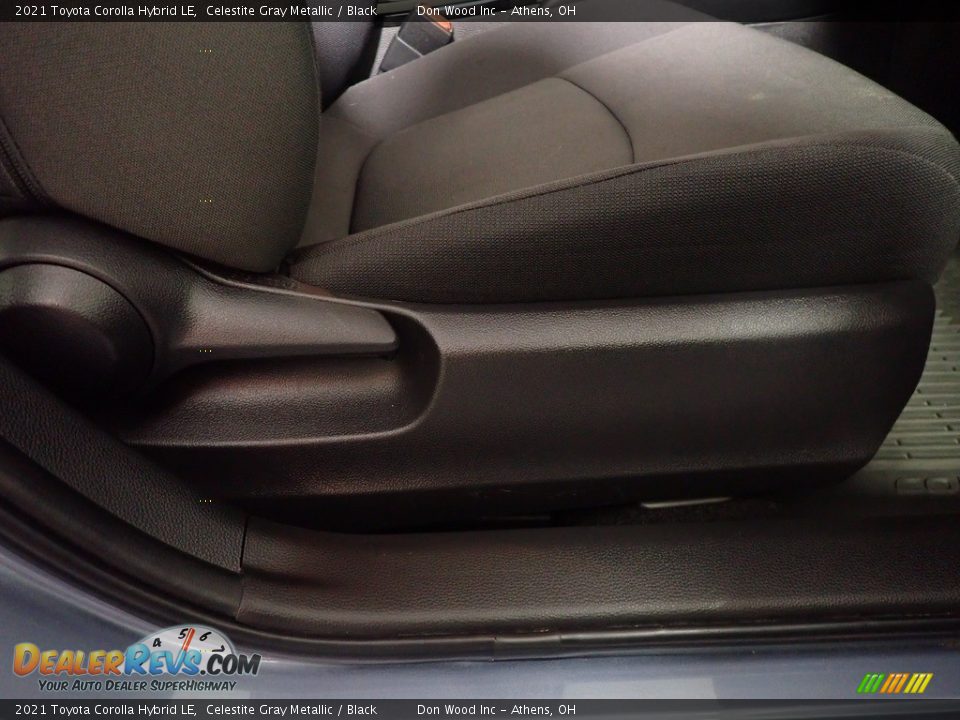 2021 Toyota Corolla Hybrid LE Celestite Gray Metallic / Black Photo #36
