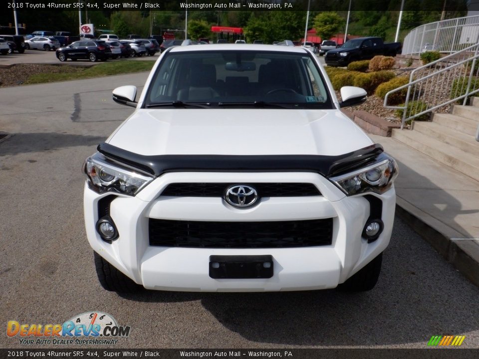 2018 Toyota 4Runner SR5 4x4 Super White / Black Photo #13