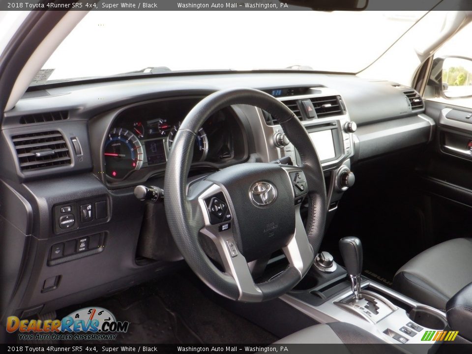 2018 Toyota 4Runner SR5 4x4 Super White / Black Photo #22