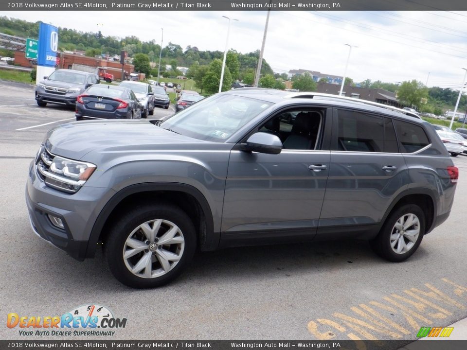 Platinum Gray Metallic 2018 Volkswagen Atlas SE 4Motion Photo #6