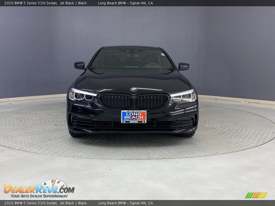 2020 BMW 5 Series 530i Sedan Jet Black / Black Photo #2