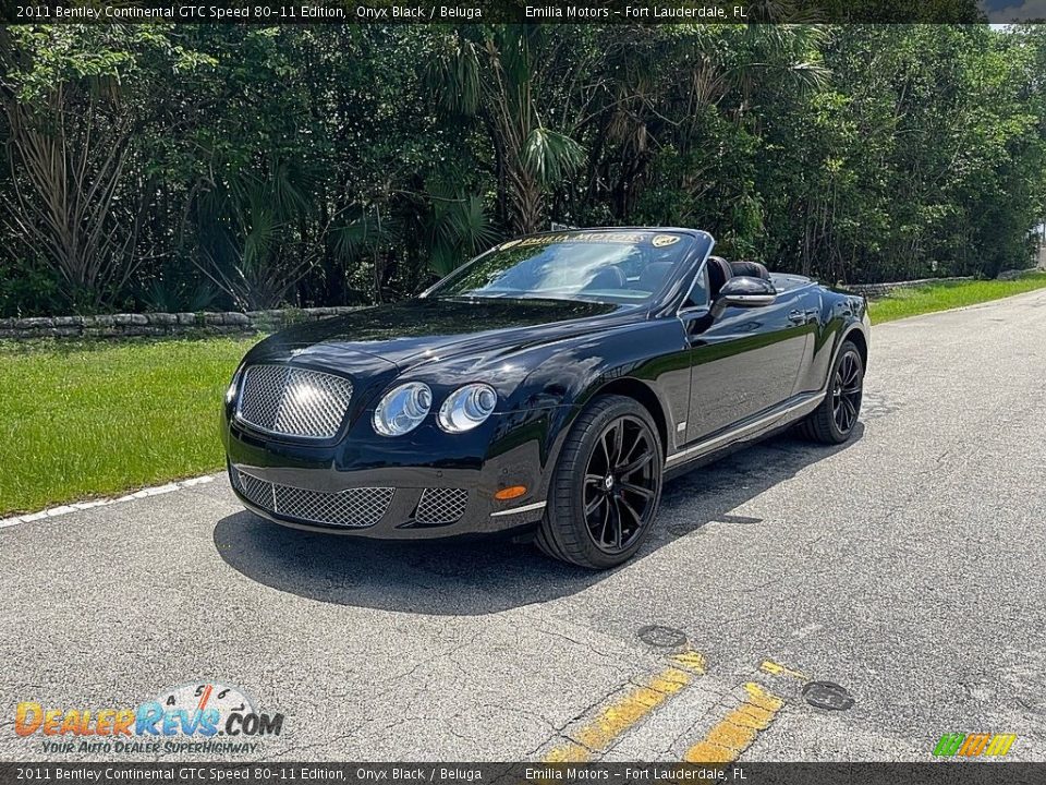 2011 Bentley Continental GTC Speed 80-11 Edition Onyx Black / Beluga Photo #2