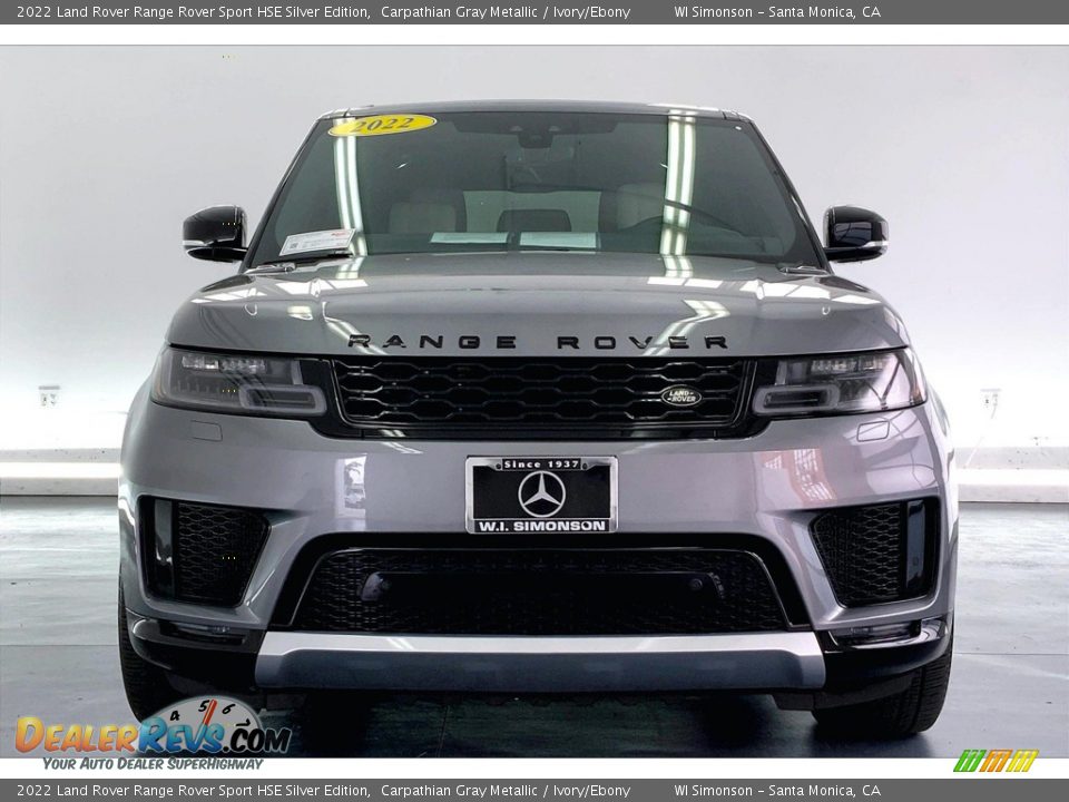 2022 Land Rover Range Rover Sport HSE Silver Edition Carpathian Gray Metallic / Ivory/Ebony Photo #2