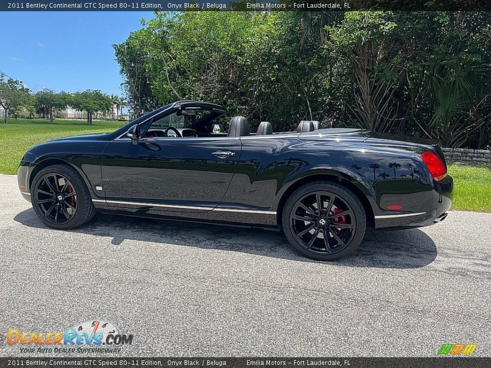 2011 Bentley Continental GTC Speed 80-11 Edition Onyx Black / Beluga Photo #3