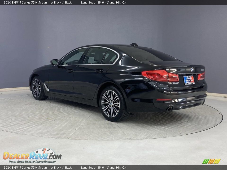 2020 BMW 5 Series 530i Sedan Jet Black / Black Photo #3