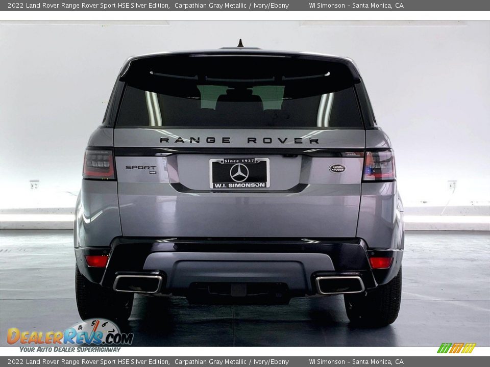 2022 Land Rover Range Rover Sport HSE Silver Edition Carpathian Gray Metallic / Ivory/Ebony Photo #3