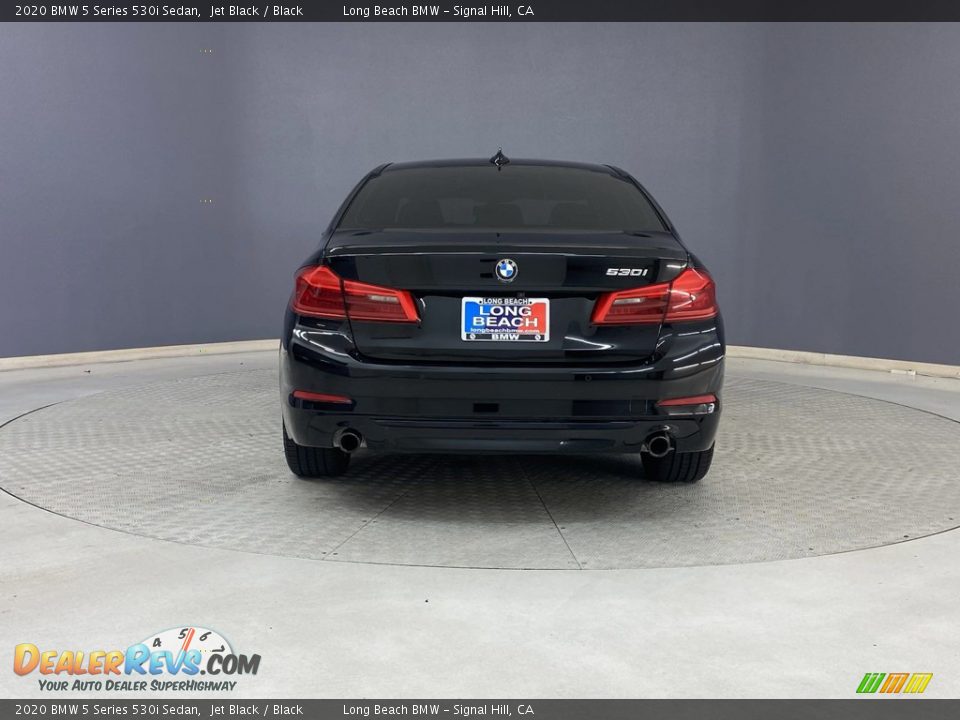 2020 BMW 5 Series 530i Sedan Jet Black / Black Photo #4