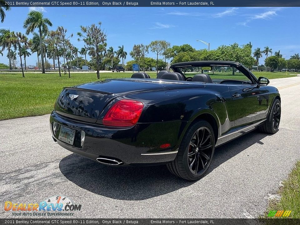 2011 Bentley Continental GTC Speed 80-11 Edition Onyx Black / Beluga Photo #4