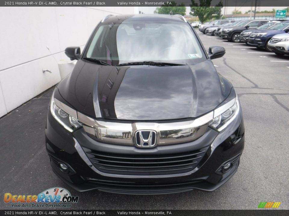 2021 Honda HR-V EX-L AWD Crystal Black Pearl / Black Photo #5